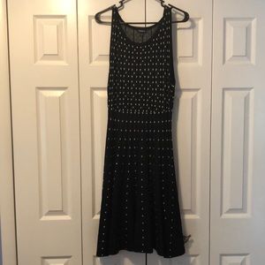 Torrid Polka Dot Sweater Skater Dress-NWT-Size 0